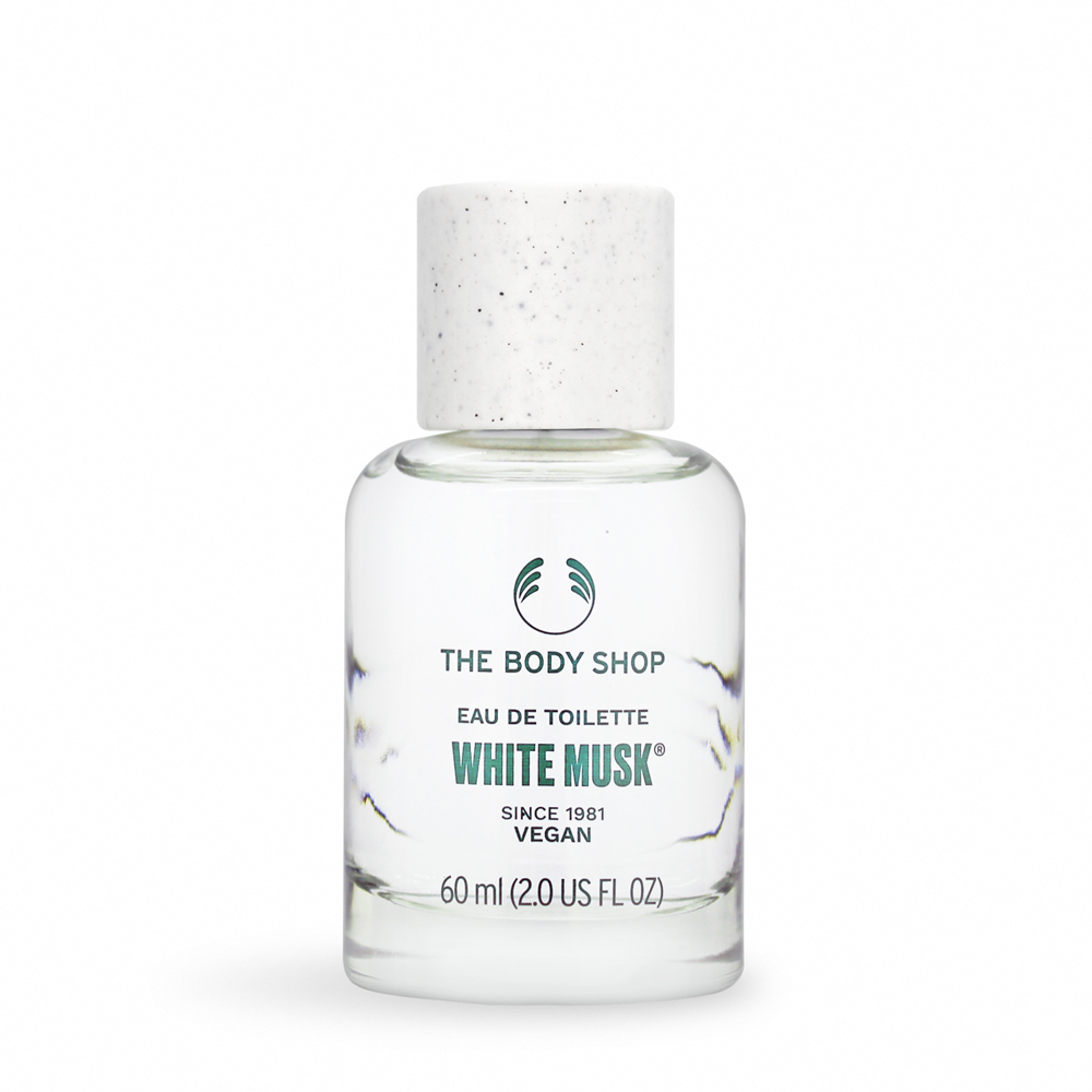 【THE BODY SHOP 美體小舖】白麝香EDT香水 60ml 新版(航空版)