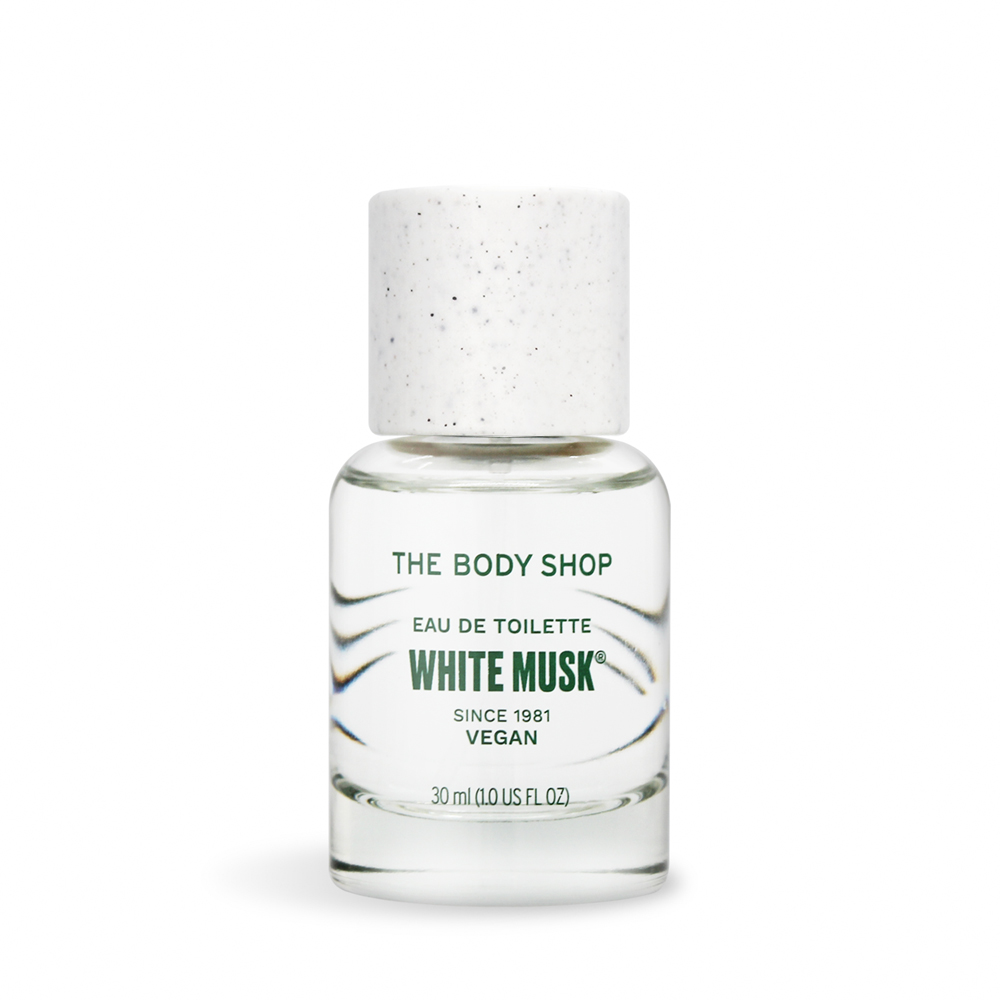 【THE BODY SHOP 美體小舖】白麝香EDT香水 30ml 新版(航空版)