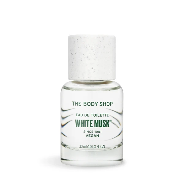 【THE BODY SHOP 美體小舖】白麝香EDT香水 30ml  新版(航空版)