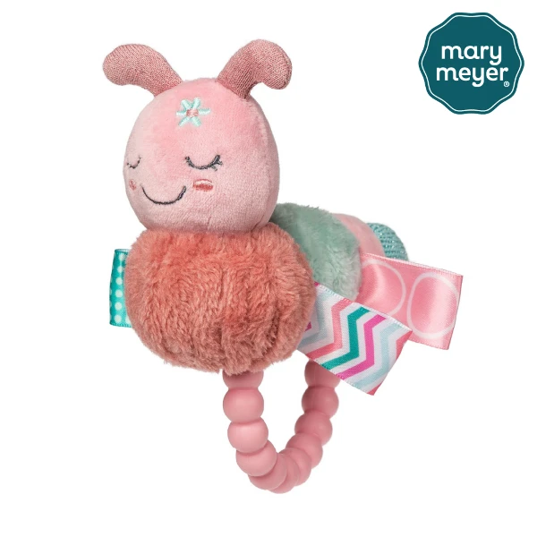 【Mary Meyer】標籤手搖鈴-妞妞毛毛蟲(1入)