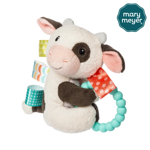 【Mary Meyer】標籤手搖鈴-鄉村小牛波波(1入)