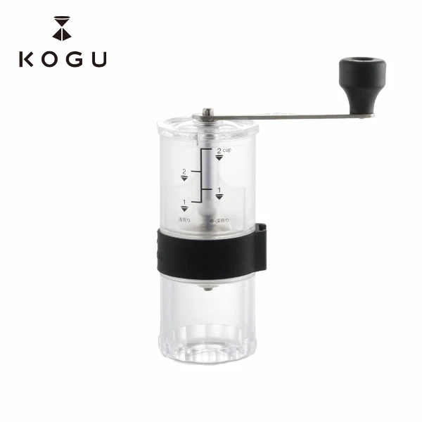 【KOGU】珈琲考具 手搖咖啡磨豆機 - 透明(『日本製』『原廠授權公司貨』)