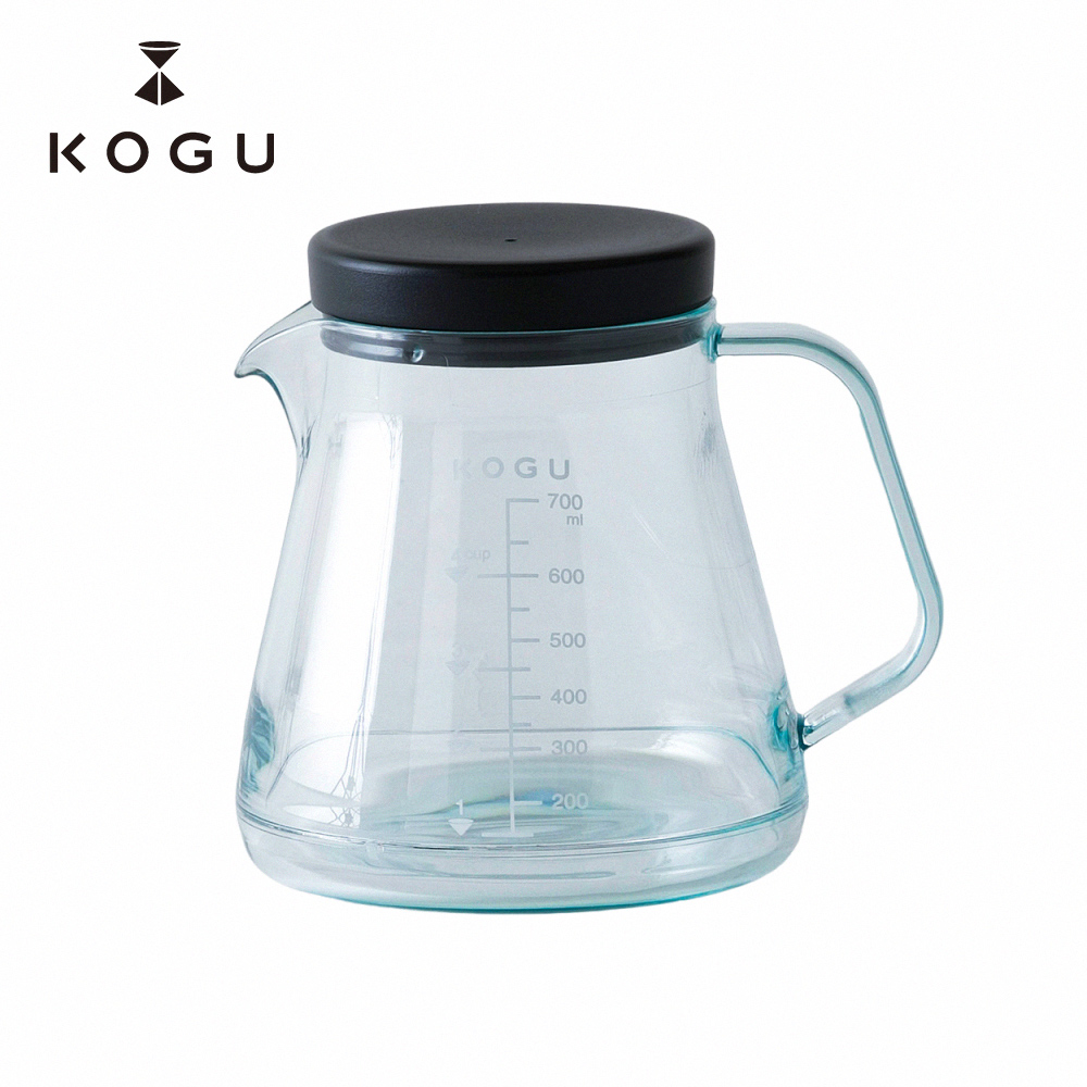 【KOGU】珈琲考具 抗摔 耐熱 手沖濾杯 咖啡下壺 700ml (23.5oz)(『日本製』『原廠授權公司貨』)