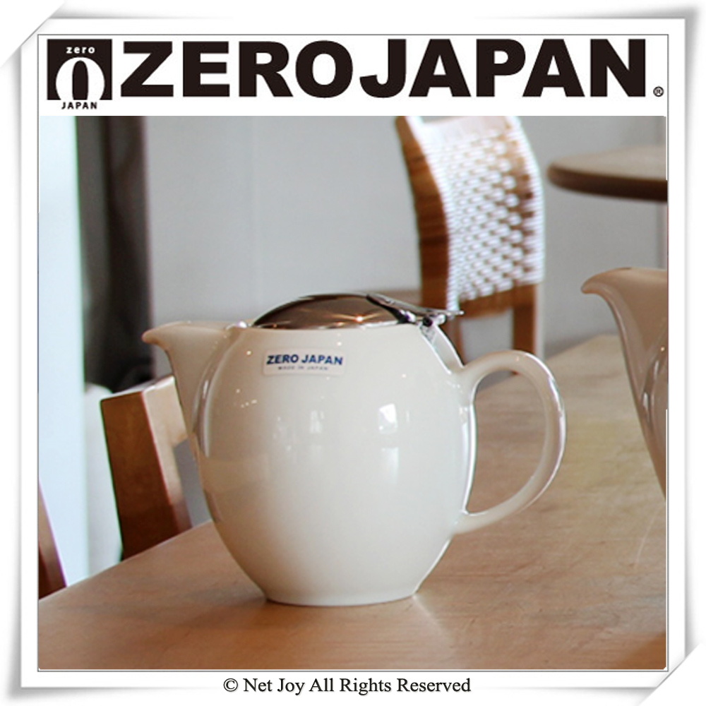 ZERO JAPAN】品味生活陶瓷不鏽鋼蓋壺(白)(580cc) - 全聯全電商