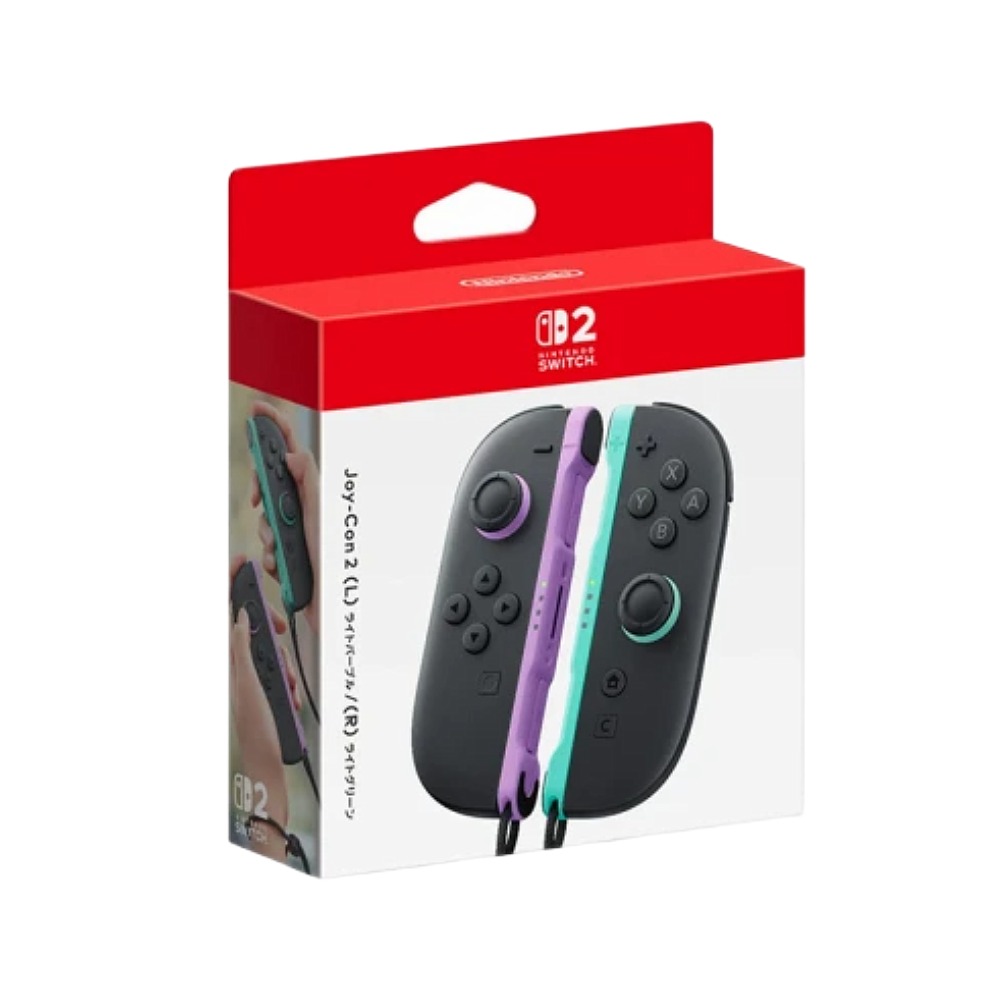【Nintendo 任天堂】NS2 任天堂 joycon2 淺紫淺綠 Joy-Con 2 控制器(中文版 台灣公司貨)