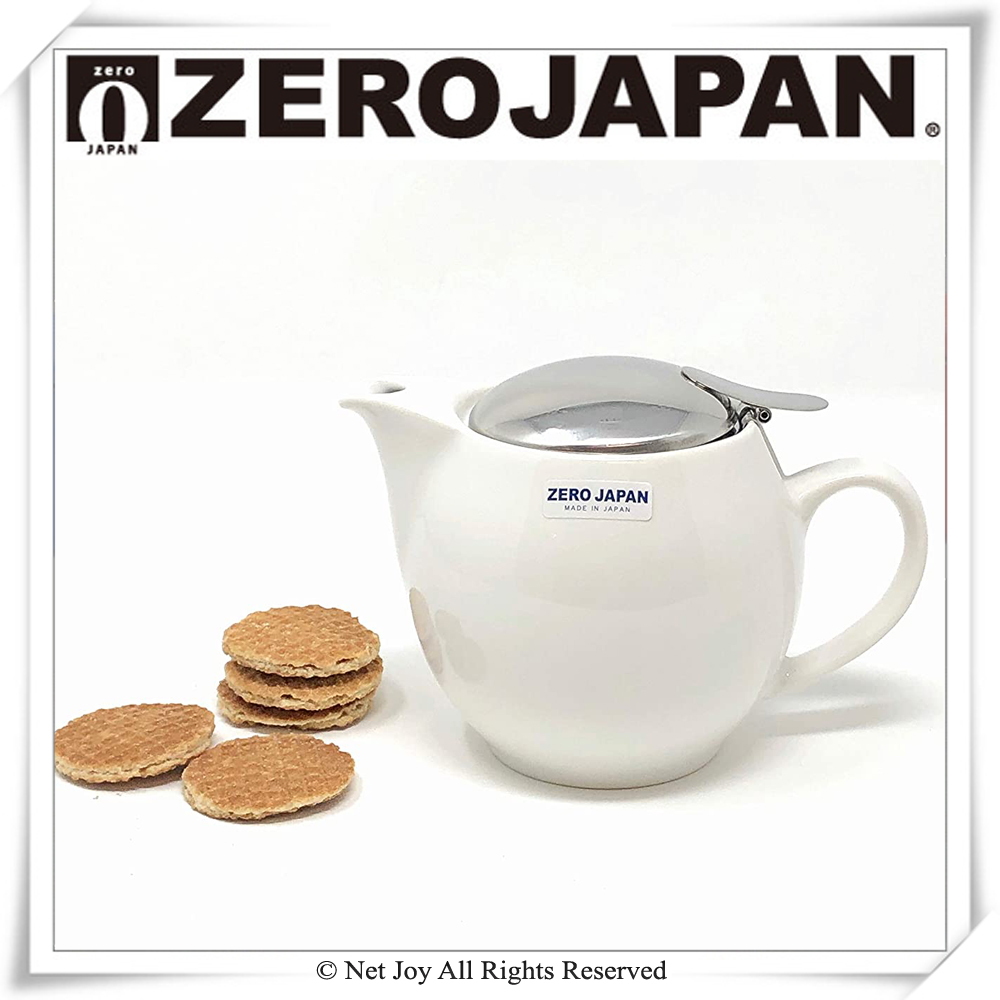 ZERO JAPAN】典藏陶瓷不鏽鋼蓋壺(白)(450cc) - 全聯全電商