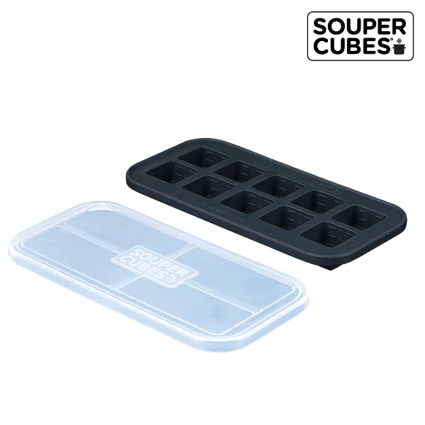 【Souper Cubes】多功能食品級矽膠保鮮盒-多色可選10格-30ML/格(1入)