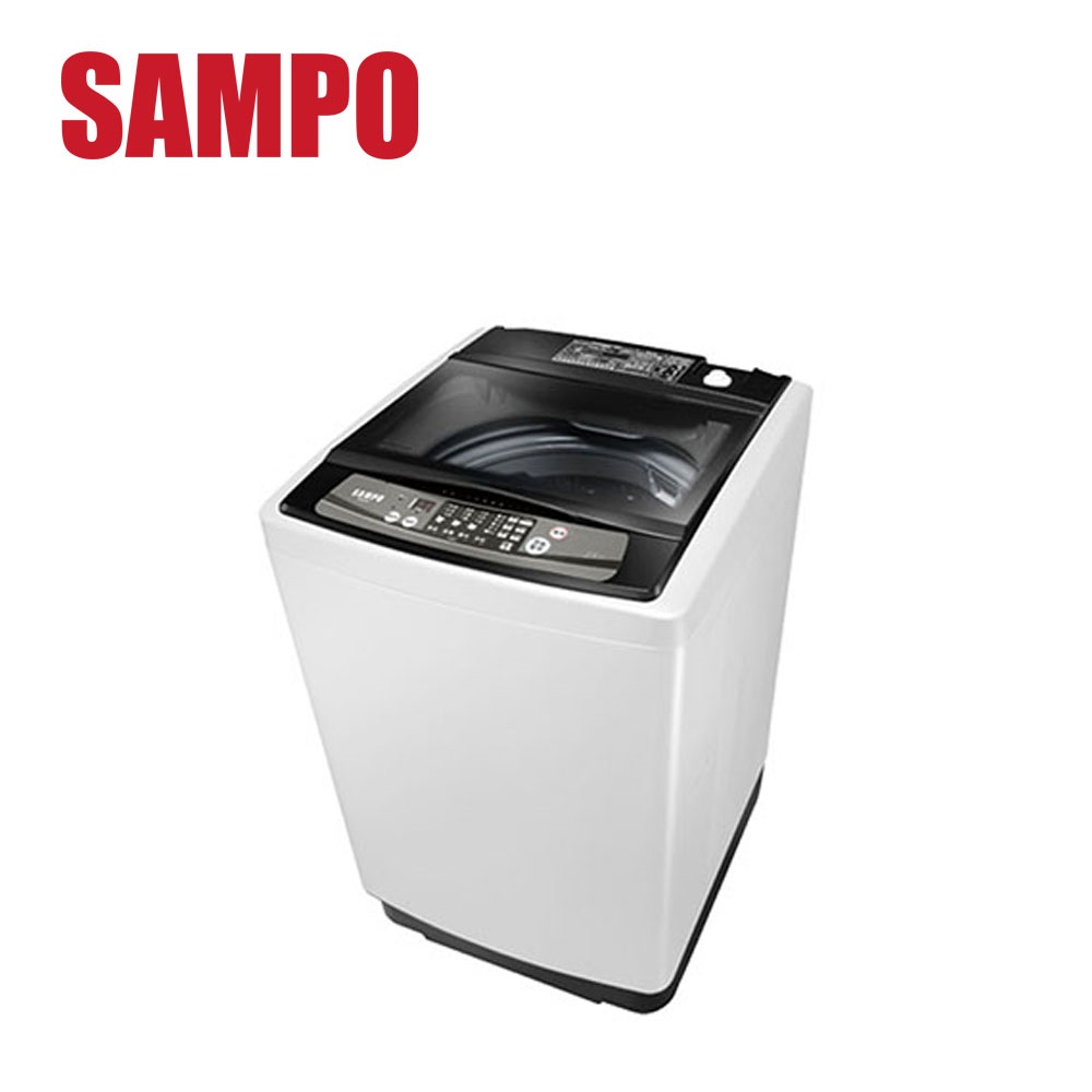 【SAMPO 聲寶】贈 7-11禮券400元 15Kg直立式洗/脫定頻洗衣機-含基本安裝+舊機回收(ES-H15F)