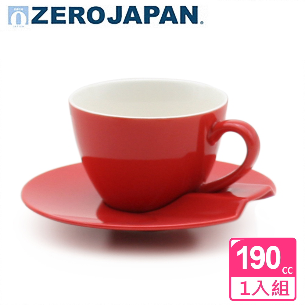 ZERO JAPAN】杯盤組190cc(蕃茄紅) - 全聯全電商