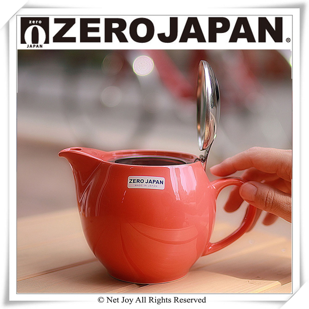 ZERO JAPAN】典藏陶瓷不銹鋼蓋壺(蘿蔔紅)(450cc) - 全聯全電商