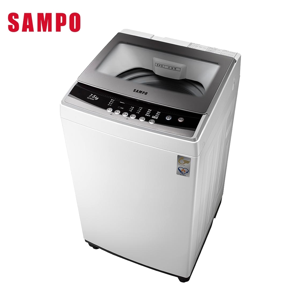 【SAMPO 聲寶】贈 7-11商品卡100元 10kg直立式定頻洗衣機-含基本安裝+舊機回收 (ES-B10F)