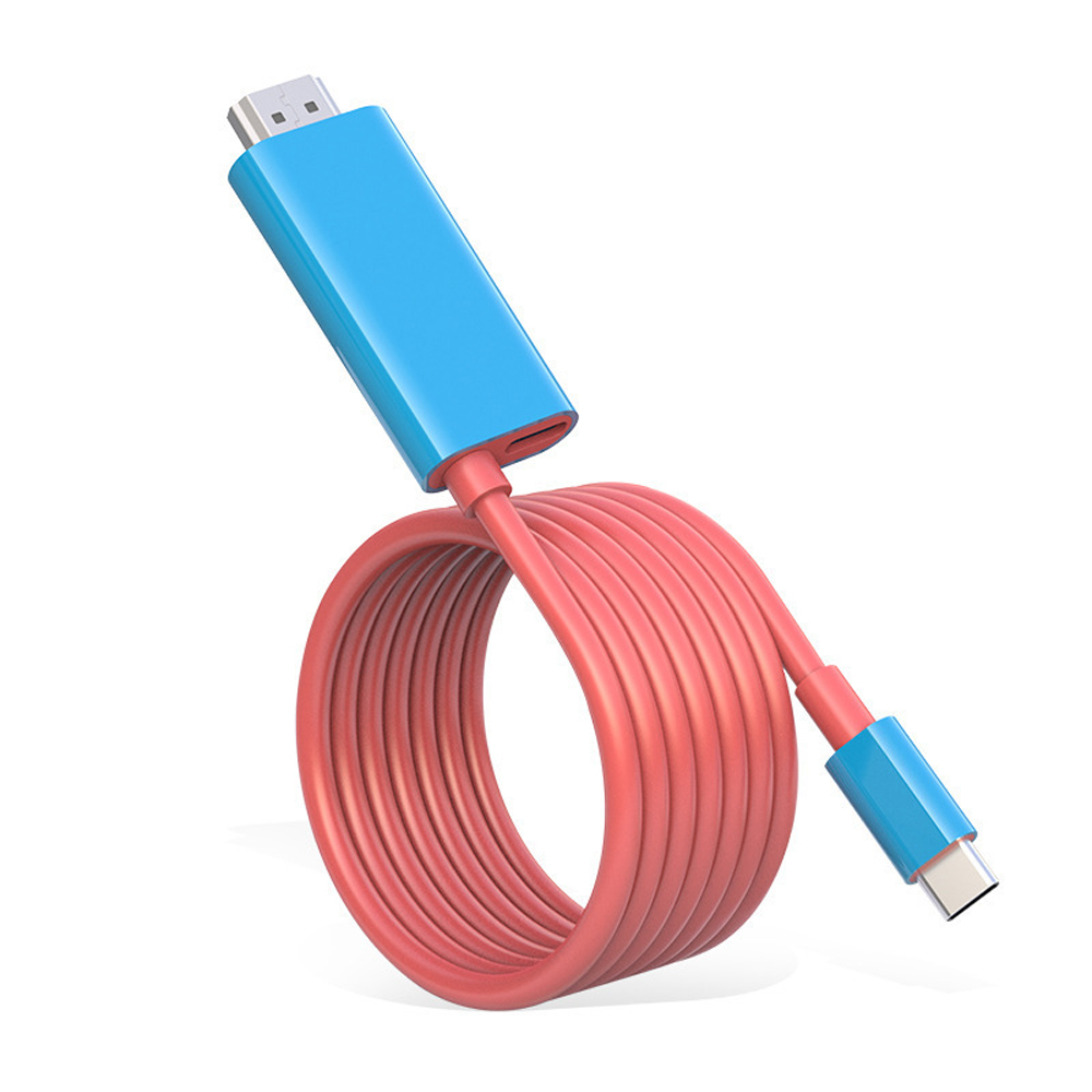【LineQ】Switch2影音轉接線Type-C轉HDMI線4K60Hz任天堂NS2電視轉接線(1入組)