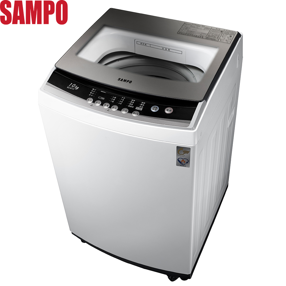 【SAMPO 聲寶】贈 7-11商品卡100元 12.5Kg直立式定頻洗衣機-含基本安裝+舊機回收 (ES-B13F)