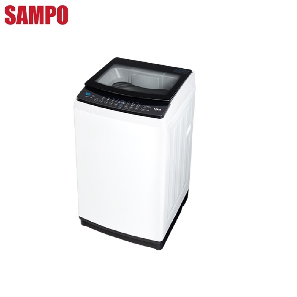 【SAMPO 聲寶】贈7-11商品卡500元 15kg直立式變頻洗衣機-含基本安裝+舊機回收 (ES-B15D)