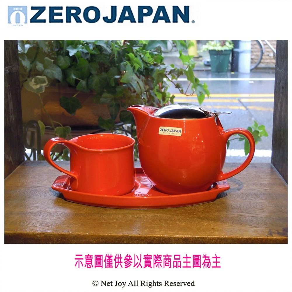 ZERO JAPAN】陶瓷典雅造型托盤(蕃茄紅) - 全聯全電商
