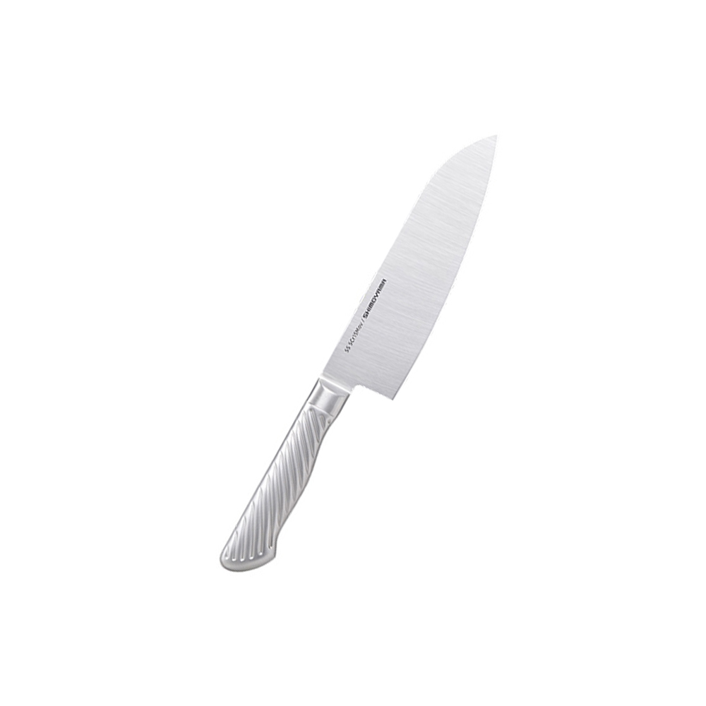 日本霜山】一體成形不鏽鋼三德刀-30cm(全鋼菜刀/料理刀/主廚刀) - 全聯