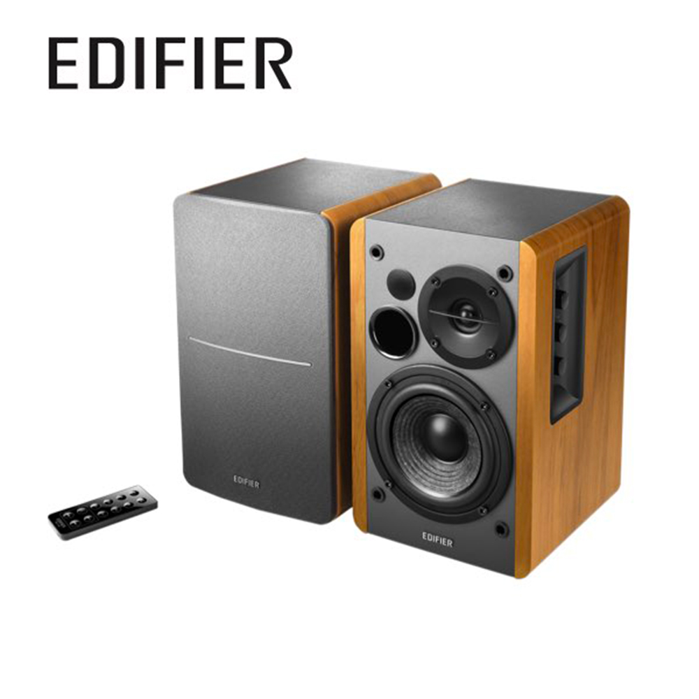 【EDIFIER】R1280DB 2.0 聲道藍芽喇叭(書架喇叭 電腦喇叭)