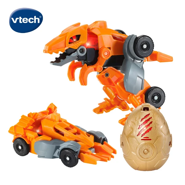 【Vtech】3合1聲光DIY變形恐龍車(迅猛龍)
