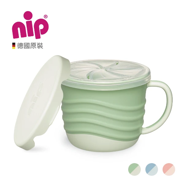 【nip】環保二合一點心盒(顏色隨機)