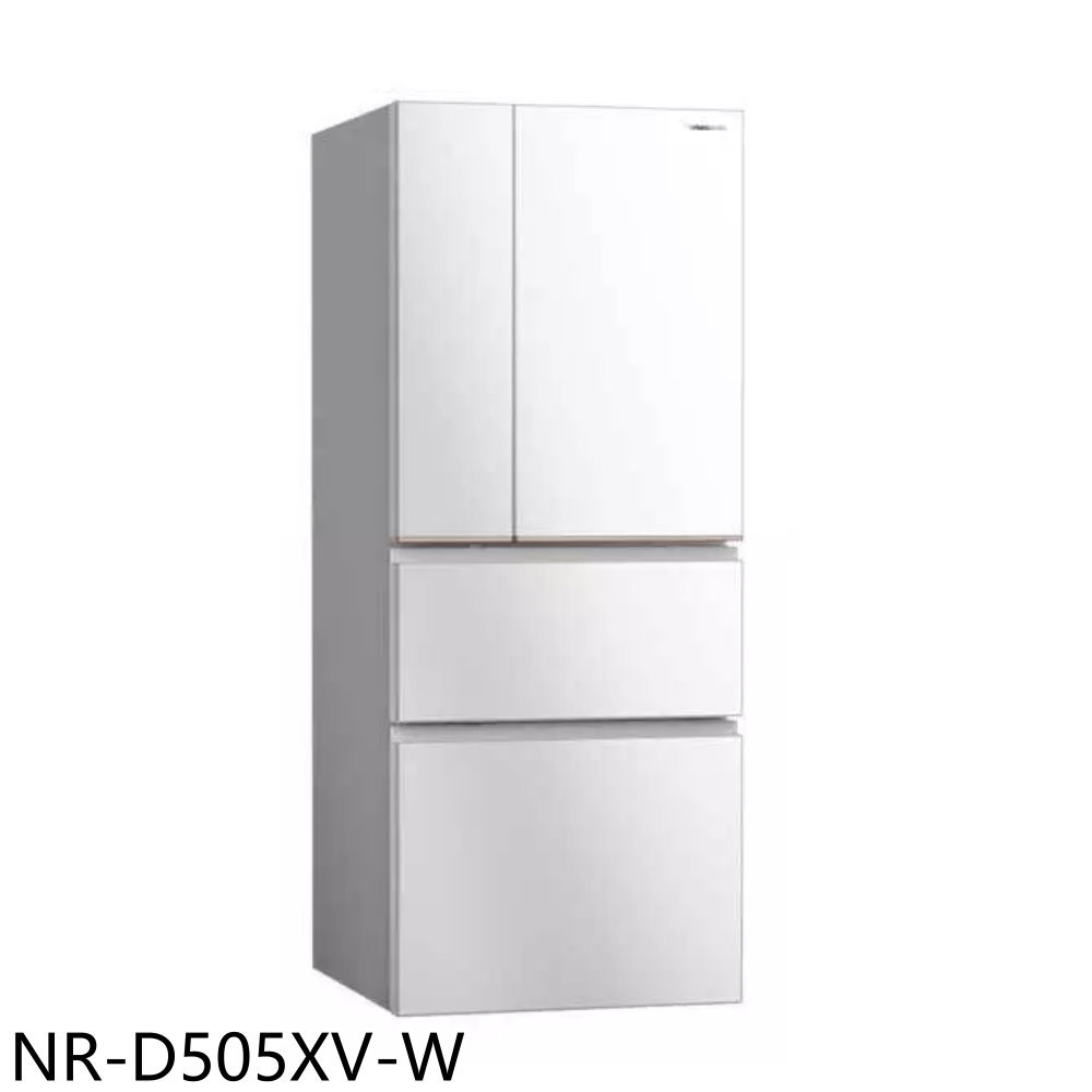 【Panasonic 國際牌】500公升四門變頻雪霧白冰箱NR-D505XV-W(含標準安裝)