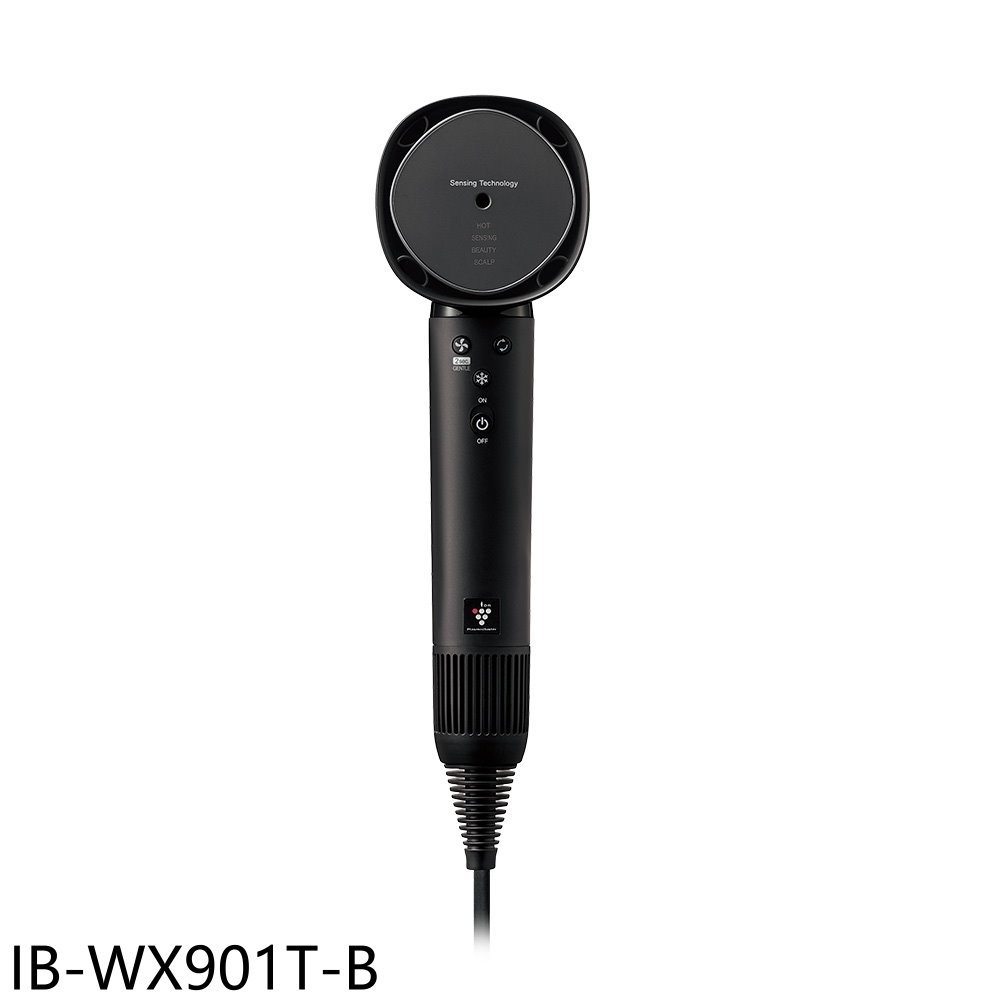 【SHARP 夏普】四氣流水潤溫控午夜黑吹風機IB-WX901T-B(IB-WX901T-B)