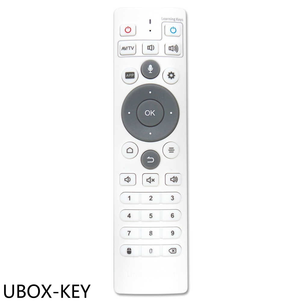 【安博盒子】安博遙控器適用UBOX10與UBOX11電視配件UBOX-KEY(UBOX-KEY)