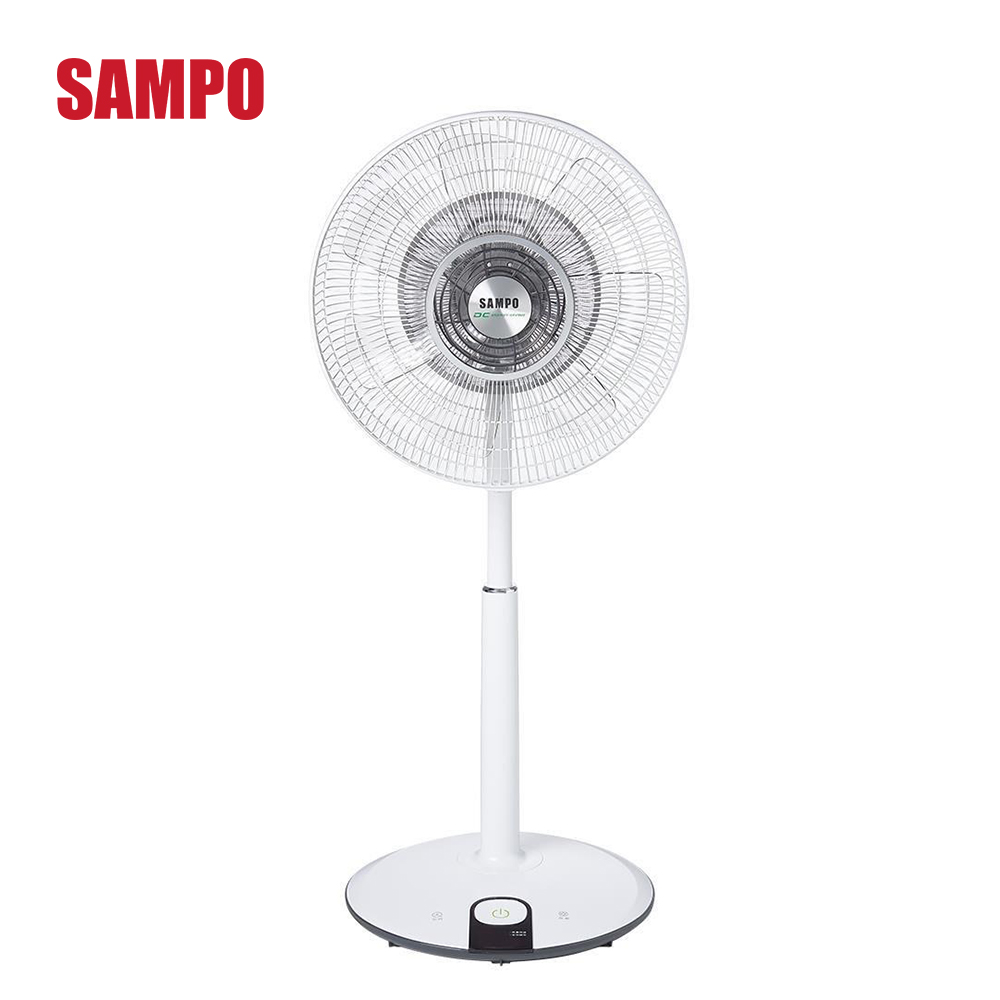 【SAMPO 聲寶】16吋7+7片扇葉DC直流馬達微電腦遙控立扇(SK-FJ16PD)