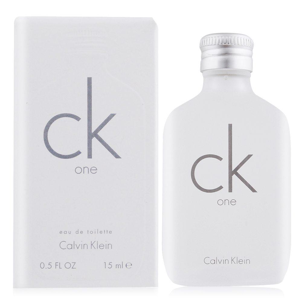 【Calvin Klein】 CK ONE中性淡香水15ml(公司貨)