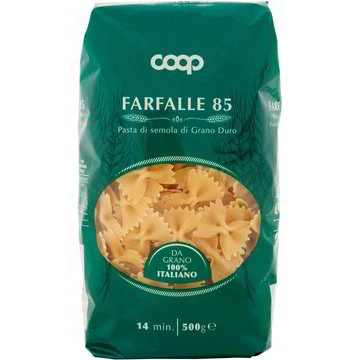 【COOP】義大利小麥蝴蝶麵-n.85(500g)