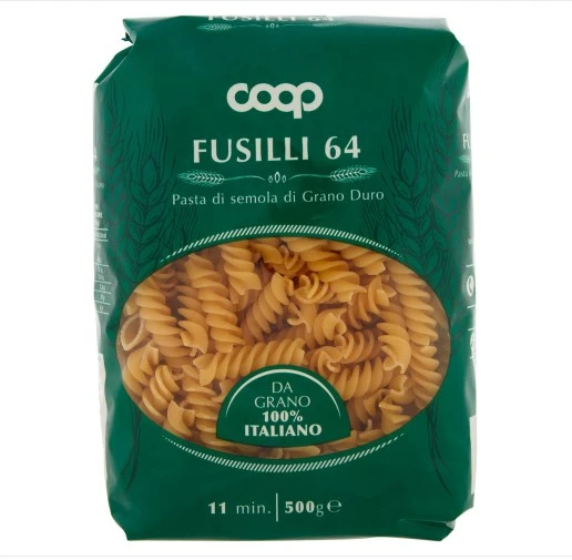 【COOP】義大利小麥螺旋麵-n.64(500g)
