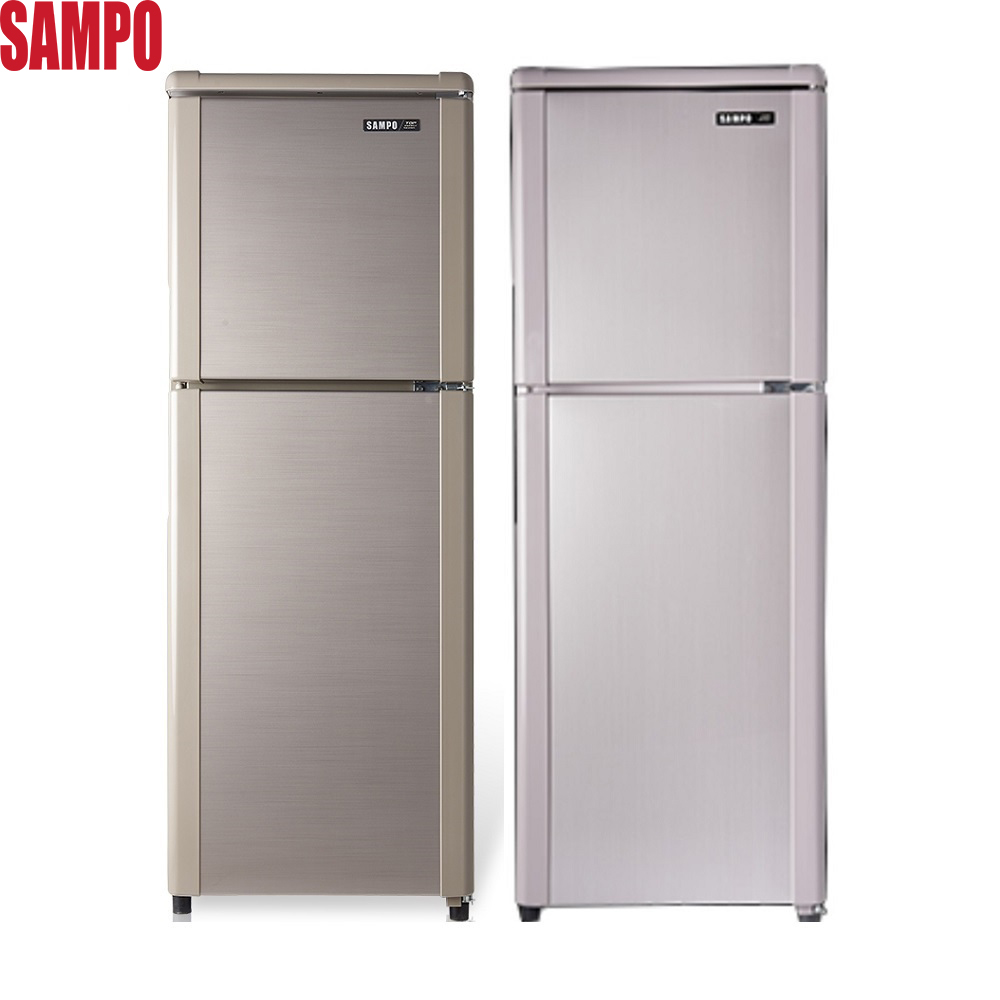 【SAMPO 聲寶】贈 7-11商品卡500元 140L一級能定頻雙門冰箱 含基本安裝+舊機回收(SR-C14Q)