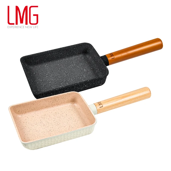 【LMG】日式雪藏玉子燒鍋(不沾鍋/適用各種爐具)