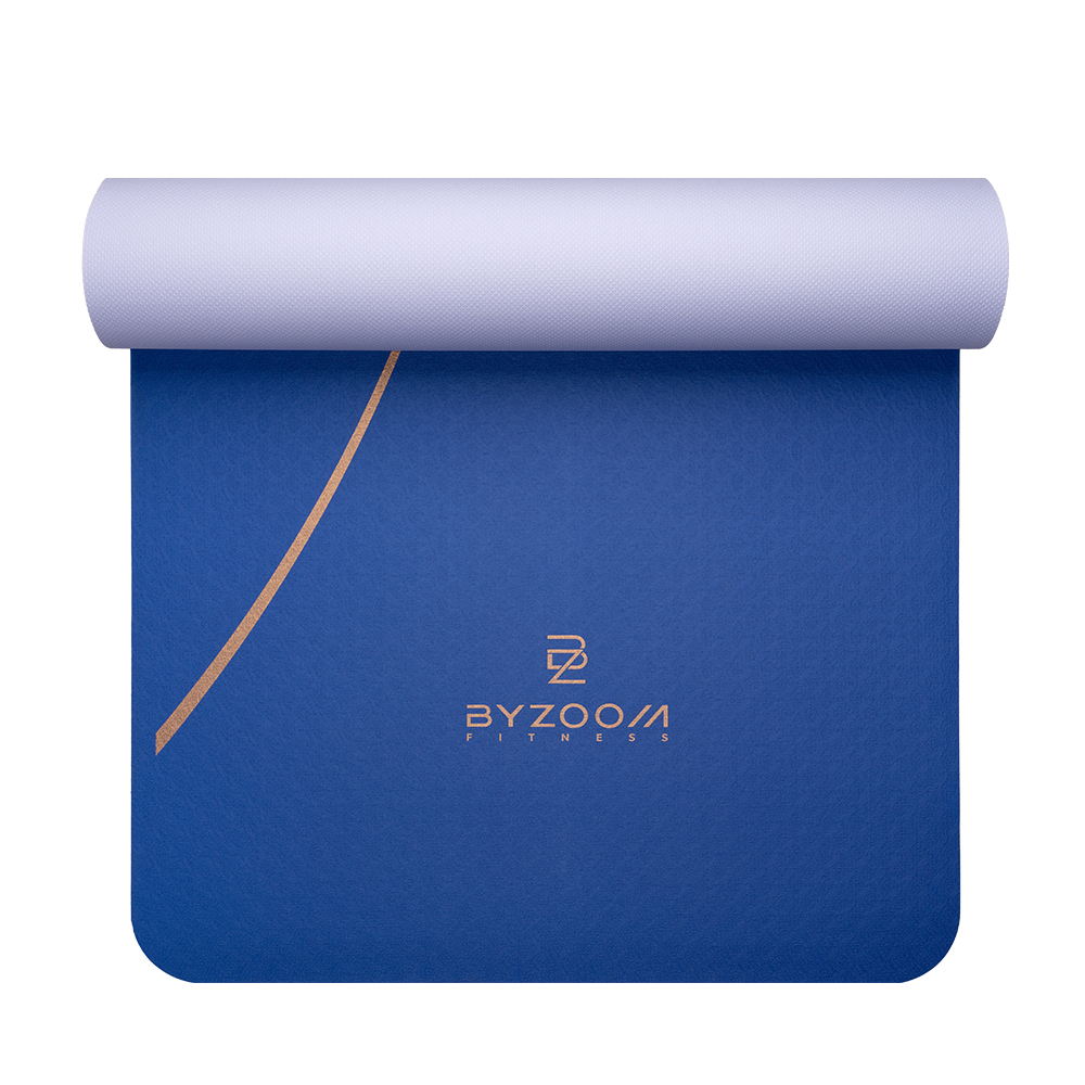 【Byzoom Fitness】凱蒂瑜珈 Flow With Katie TPE 止滑輕巧瑜珈墊 6mm(一入)