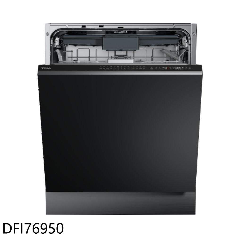 【TEKA】全嵌式自動開門洗碗機DFI76950(本機不含門板 全省安裝 7-11商品卡1300元)