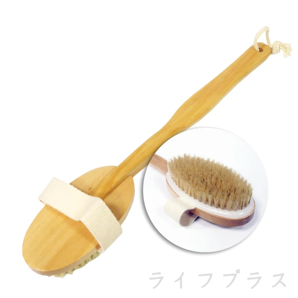 【一品川流】天然豬鬃毛澡刷(-4入組)