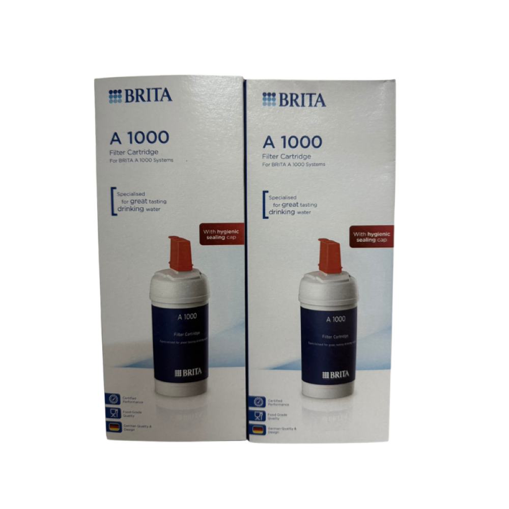 【BRITA】BRITA mypure A1櫥下型濾水器長效A1000型濾芯 2入 ((原裝平輸))