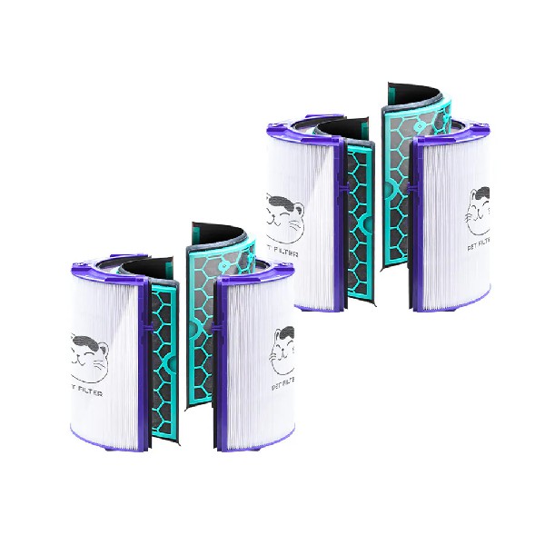 【綠綠好日】適用 Dyson TP04 HP04 DP04 HP05 TP05 空氣清淨機 HEPA抗敏濾芯(雙入)