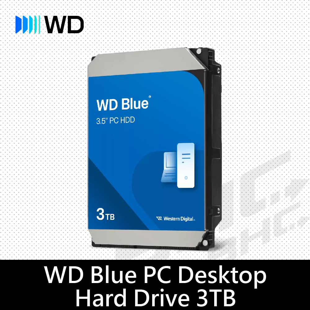 WD 威騰】3TB/5400轉/藍標/3Y(WD30EZZX) - 全聯全電商