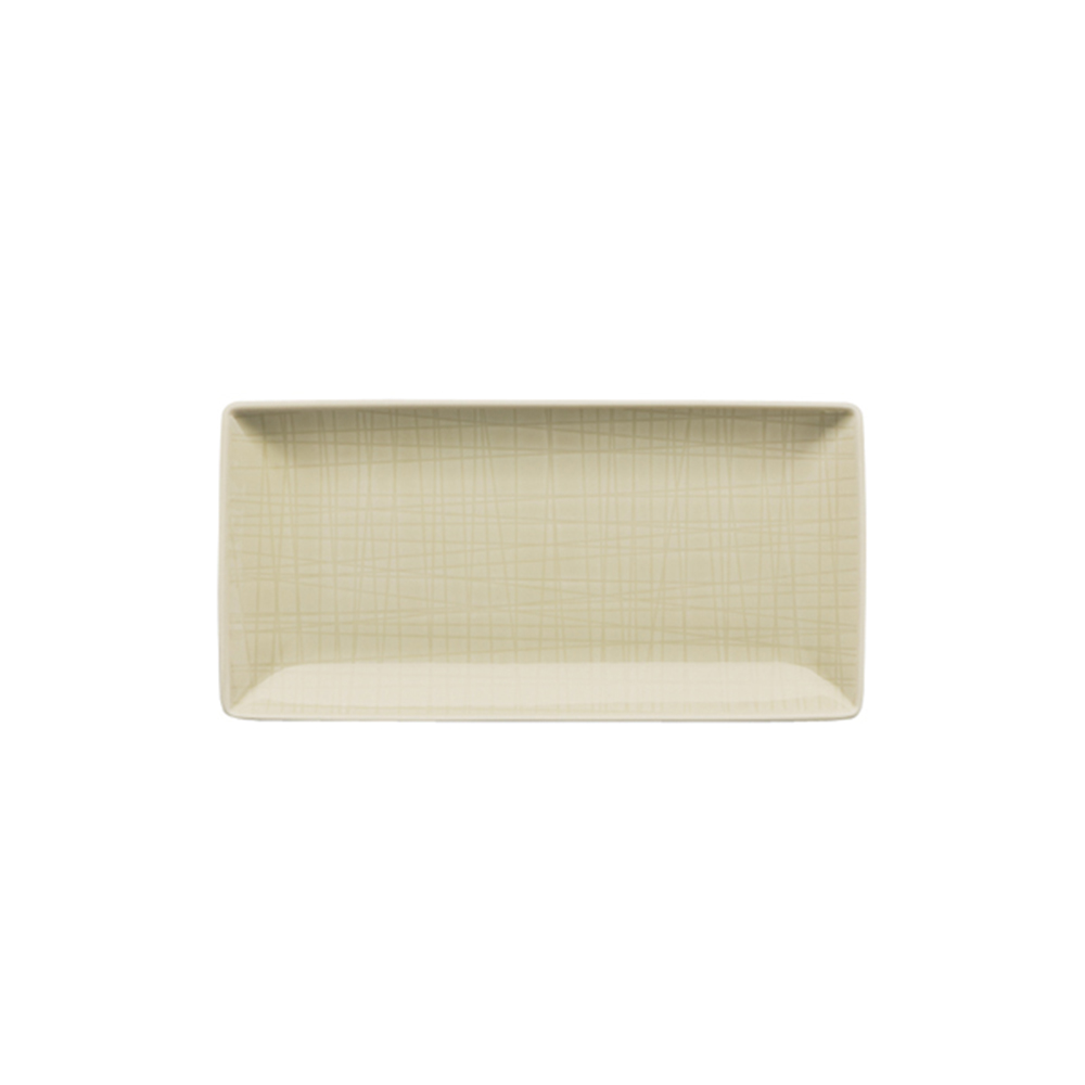 【Rosenthal】Mesh長方碟-奶油白(20cm)