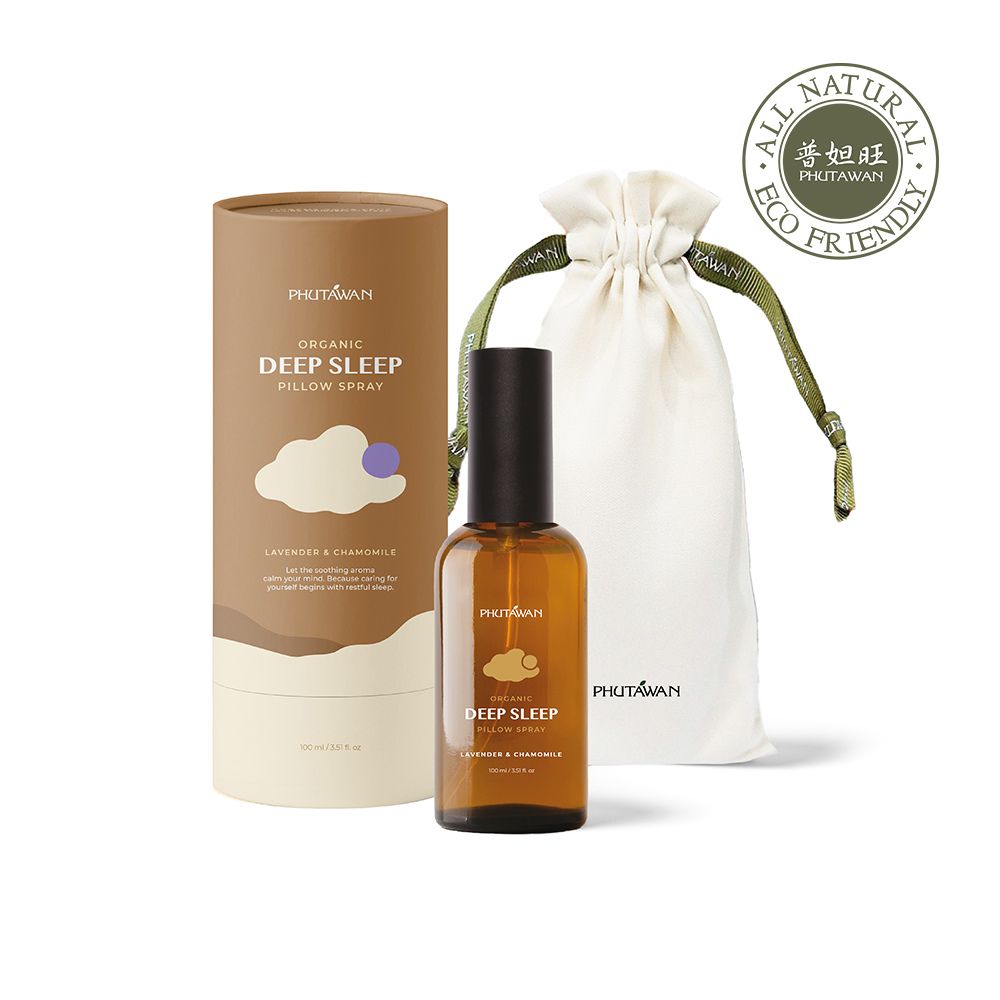 【四花軟居】【PHUTAWAN 普妲旺】薰衣草助眠枕頭噴霧Deep-Sleep Pillow Spray(100ml)