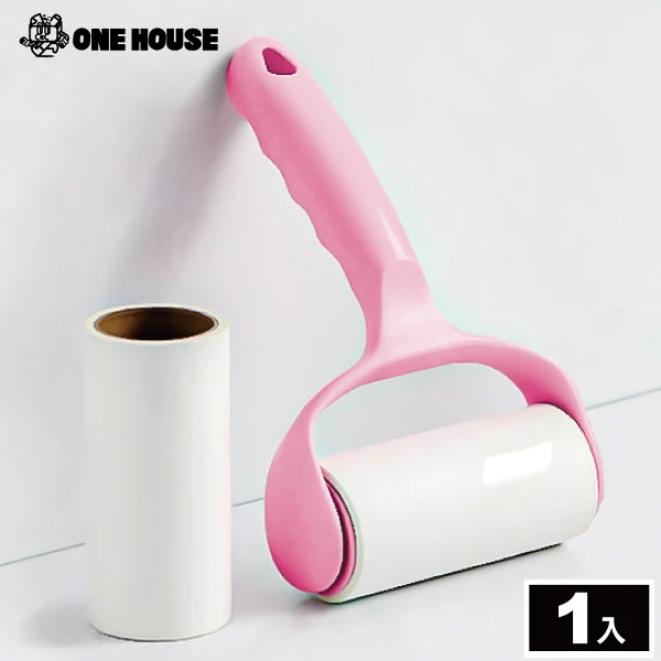 【ONE HOUSE】可撕式滾筒黏毛器(寵物掉毛神器/除塵滾筒/可替換補充/小巧便攜)