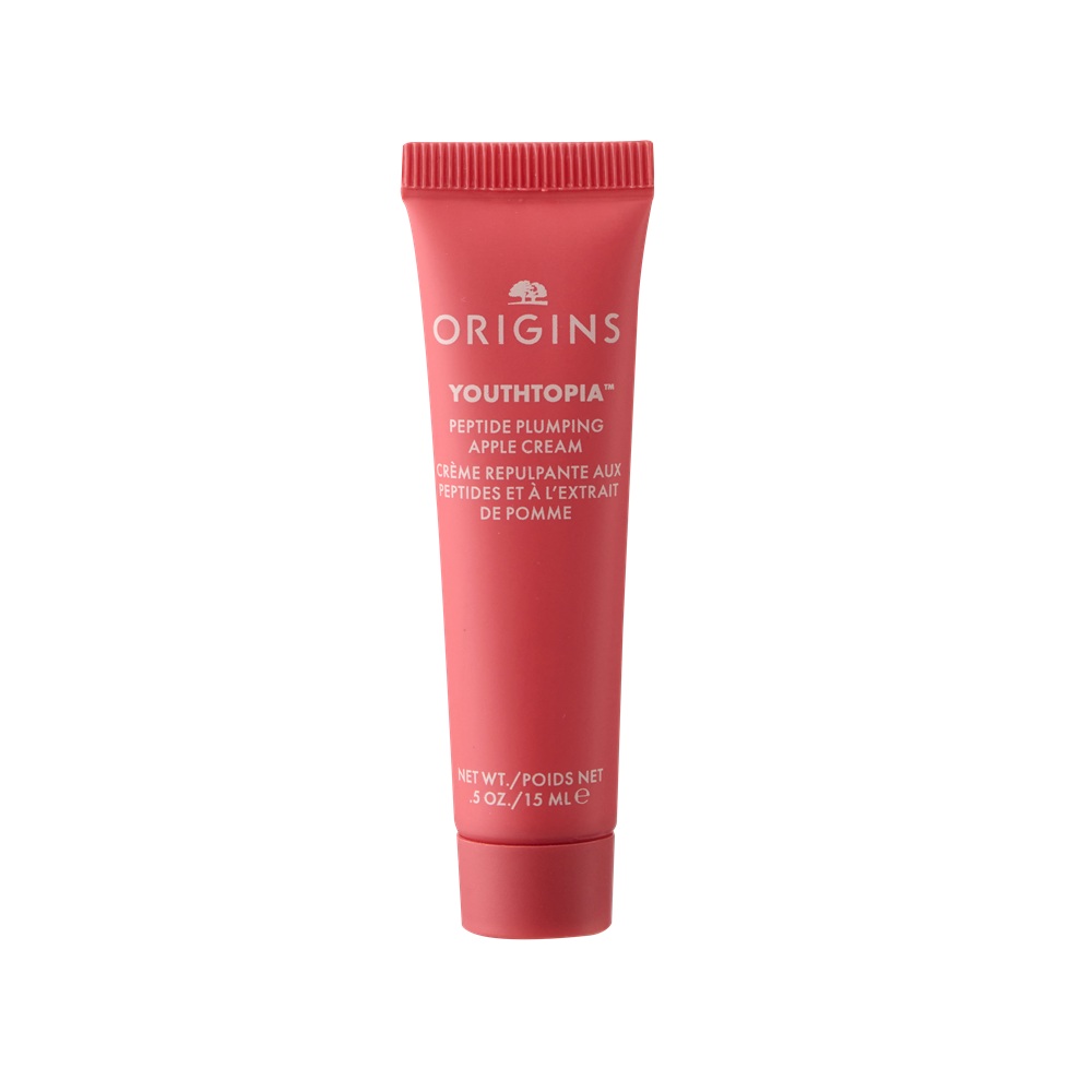 (即期品)【ORIGINS 品木宣言】即期品 蘋果奇肌澎潤勝肽霜 公司貨(15ml) 效期2026/12/01