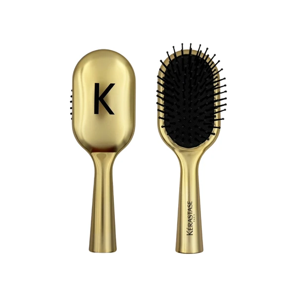 【KERASTASE 巴黎卡詩】奢華金色隨身美髮梳 1支（限量版）(航空版)