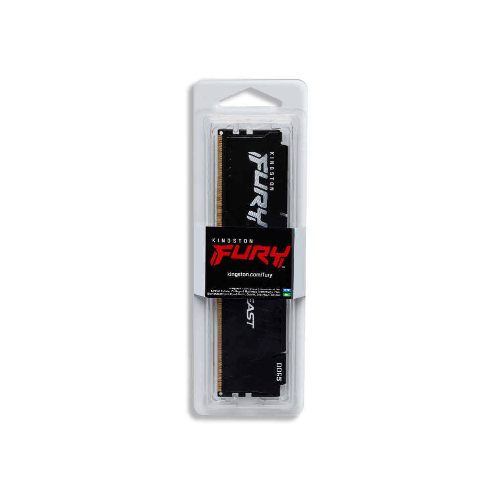 Kingston 金士頓】FURY Beast 獸獵者DDR5 5600 16GB 桌上型超頻記憶體2