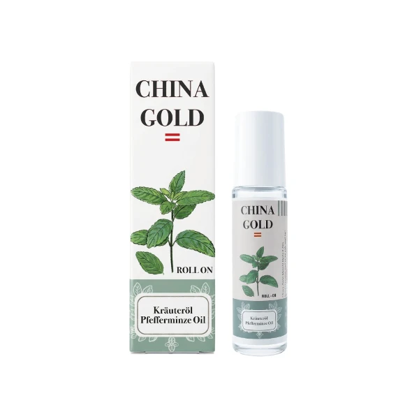 China Gold 奧地利薄荷精油滾珠瓶(10ml)