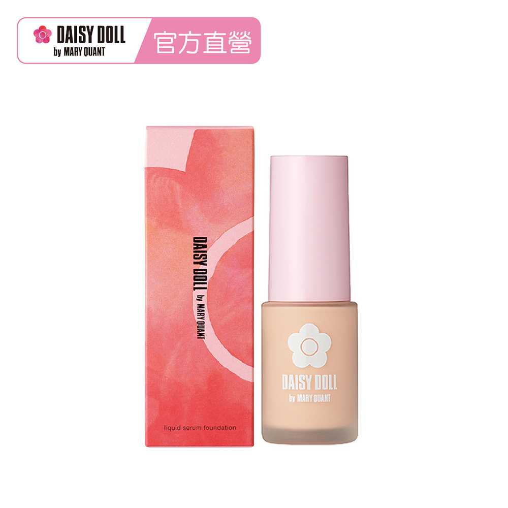 【Daisy Doll 黛西朵兒】小花柔光透亮精華粉底液(28ml)