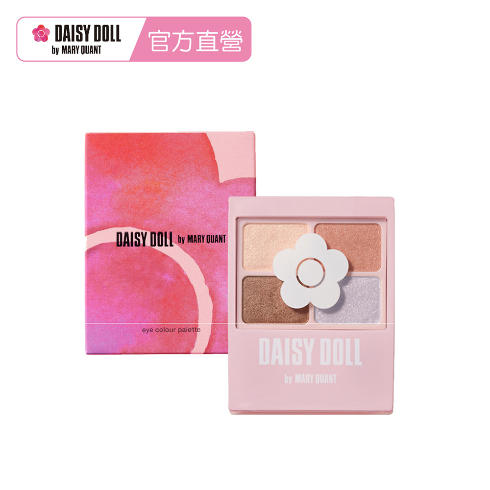 【Daisy Doll 黛西朵兒】小花煥彩四色眼影盤(5.1g)