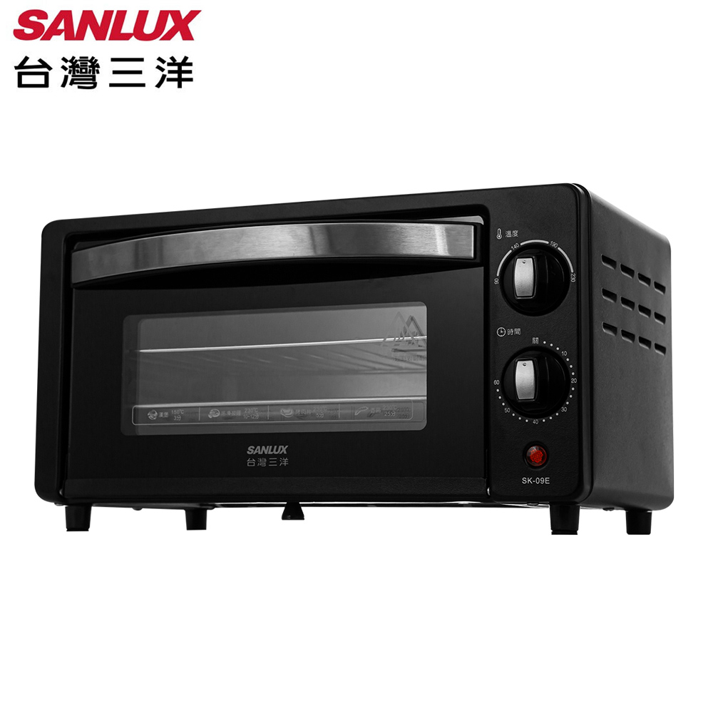 【SANLUX 台灣三洋】9L電烤箱 (SK-09E)