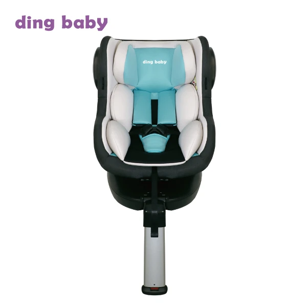 【ding baby】 ISOFIX 0-4歲 嬰幼兒安全座椅/汽座-湖水綠(全配組)
