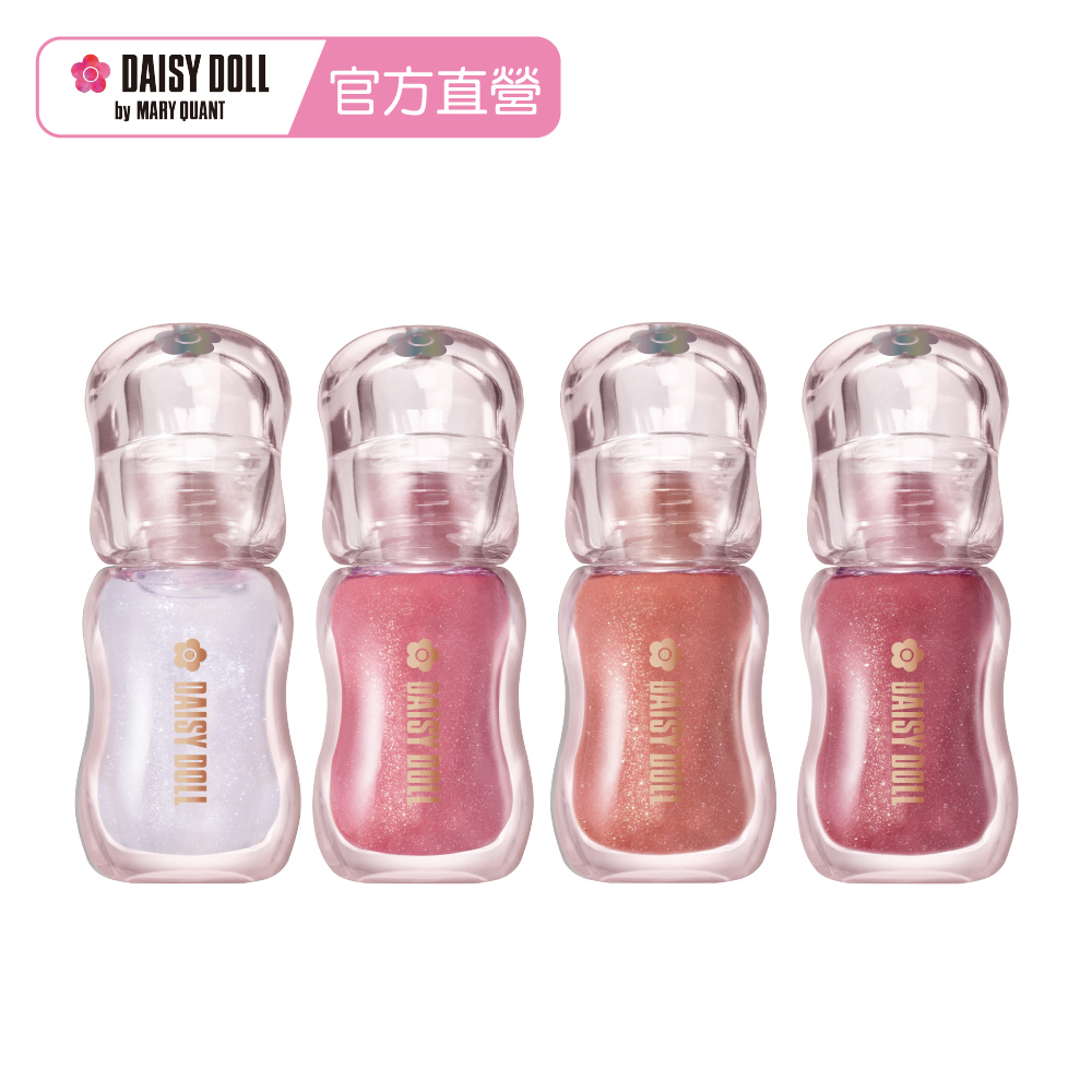 【Daisy Doll 黛西朵兒】小花糖晶寶石唇釉(4g)